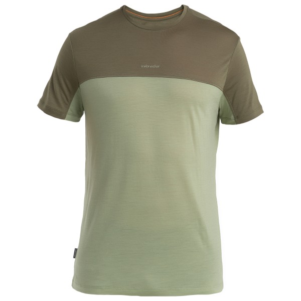 Icebreaker - Merino 125 Cool-Lite Sphere III S/S CB - Merinoshirt Gr M oliv von Icebreaker