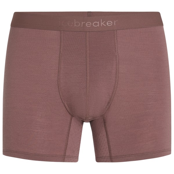 Icebreaker - Merino 125 Zoneknit Boxers - Merinounterwäsche Gr M braun von Icebreaker