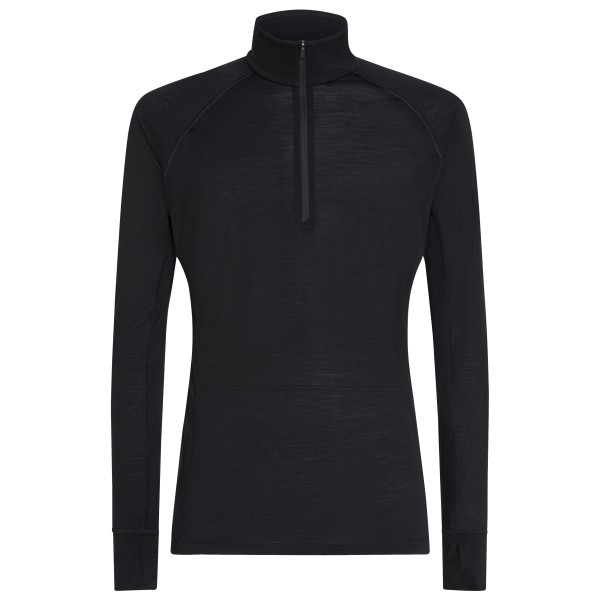 Icebreaker - Merino 125 Zoneknit L/S Half Zip - Merinounterwäsche Gr M schwarz Icebreaker - Merino 125 Zoneknit L/S Half Zip - Merinounterwäsche Gr M schwarz von Icebreaker