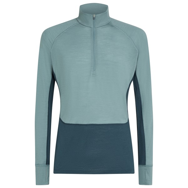 Icebreaker - Merino 125 Zoneknit L/S Half Zip - Merinounterwäsche Gr S türkis Icebreaker - Merino 125 Zoneknit L/S Half Zip - Merinounterwäsche Gr S türkis von Icebreaker
