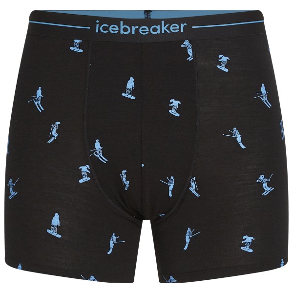 Icebreaker - Merino 150 Anatomica Boxers Ski Day - Merinounterwäsche Gr L;M;S;XL;XXL schwarz von Icebreaker