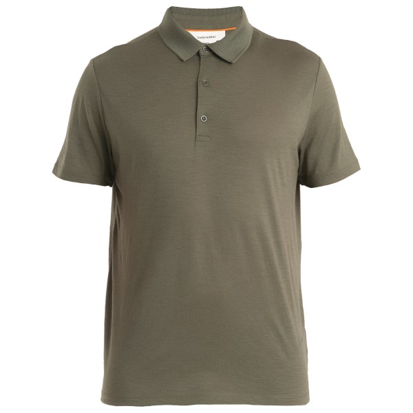 Icebreaker - Merino 150 Tech Lite III S/S Polo - Merinoshirt Gr XXL oliv von Icebreaker