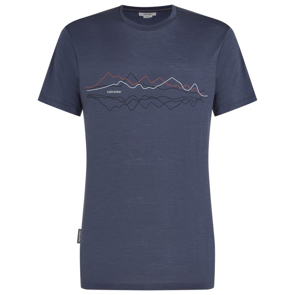 Icebreaker - Merino 150 Tech Lite S/S T Icebreaker - Merinoshirt Gr S grau von Icebreaker