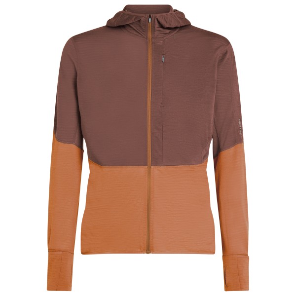 Icebreaker - Merino 200 Realfleece Descender L/S Zip Hoodie - Fleecepullover Gr M braun Icebreaker - Merino 200 Realfleece Descender L/S Zip Hoodie - Fleecepullover Gr M braun von Icebreaker