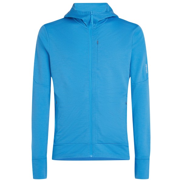 Icebreaker - Merino 260 Quantum IV L/S Zip Hoodie - Merinohoodie Gr L blau von Icebreaker