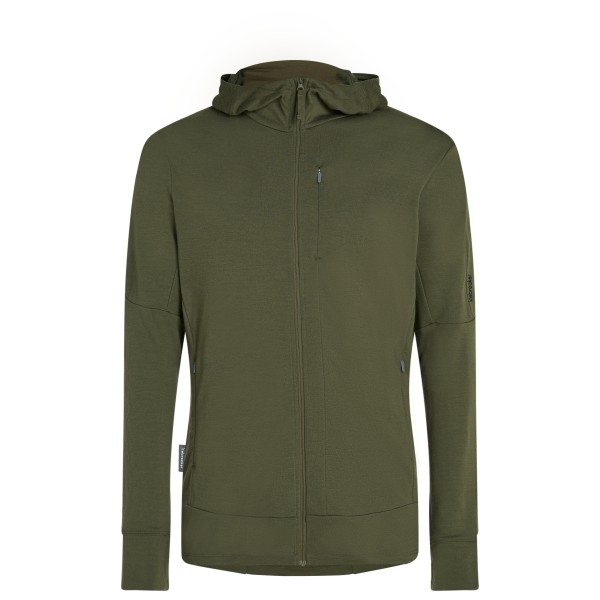 Icebreaker - Merino 260 Quantum IV L/S Zip Hoodie - Merinohoodie Gr M oliv Icebreaker - Merino 260 Quantum IV L/S Zip Hoodie - Merinohoodie Gr M oliv von Icebreaker