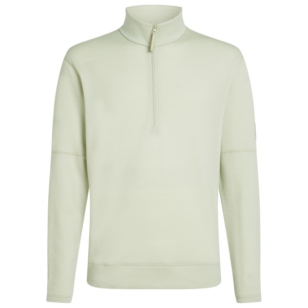 Icebreaker - Merino 360 RealFleece Elemental L/S Half Zip - Merinolongsleeve Gr L beige von Icebreaker