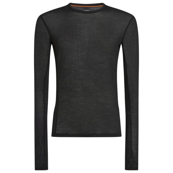 Icebreaker - Merino 75 Cool-Lite Featherlight L/S Crewe - Longsleeve Gr L schwarz Icebreaker - Merino 75 Cool-Lite Featherlight L/S Crewe - Longsleeve Gr L schwarz von Icebreaker