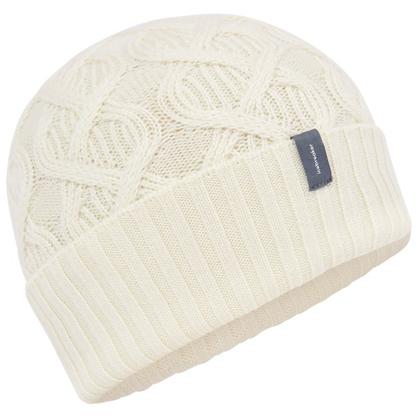 Icebreaker - Merino Cable Knit Beanie - Mütze Gr One Size beige/weiß Icebreaker - Merino Cable Knit Beanie - Mütze Gr One Size beige/weiß von Icebreaker