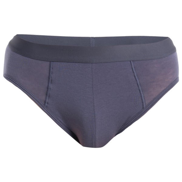 Icebreaker - Merino Core Briefs Graphite - Merinounterwäsche Gr L;M;S;XL;XXL blau von Icebreaker