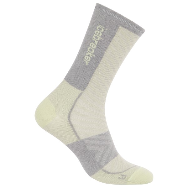 Icebreaker - Merino Run+ Ultralight Crew - Laufsocken Gr XL schwarz von Icebreaker