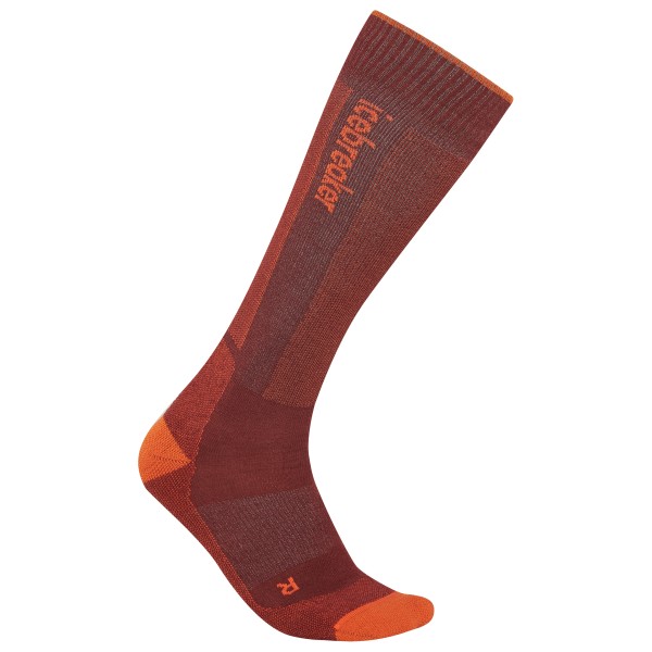 Icebreaker - Merino Ski+ Light OTC - Skisocken Gr S rot von Icebreaker