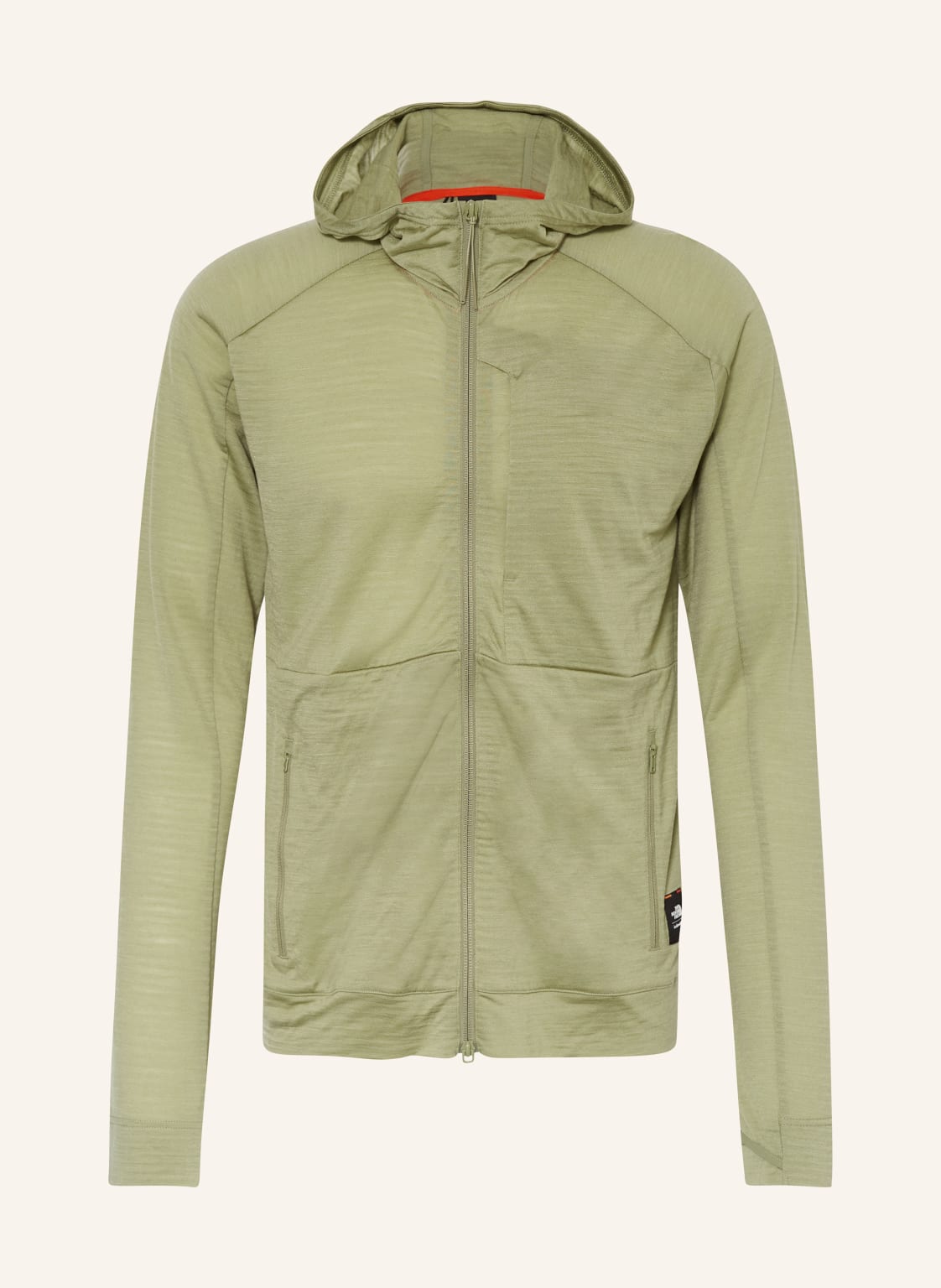 Icebreaker Midlayer-Jacke Merino 200 Realfleece™ Mit Merinowolle gruen von Icebreaker