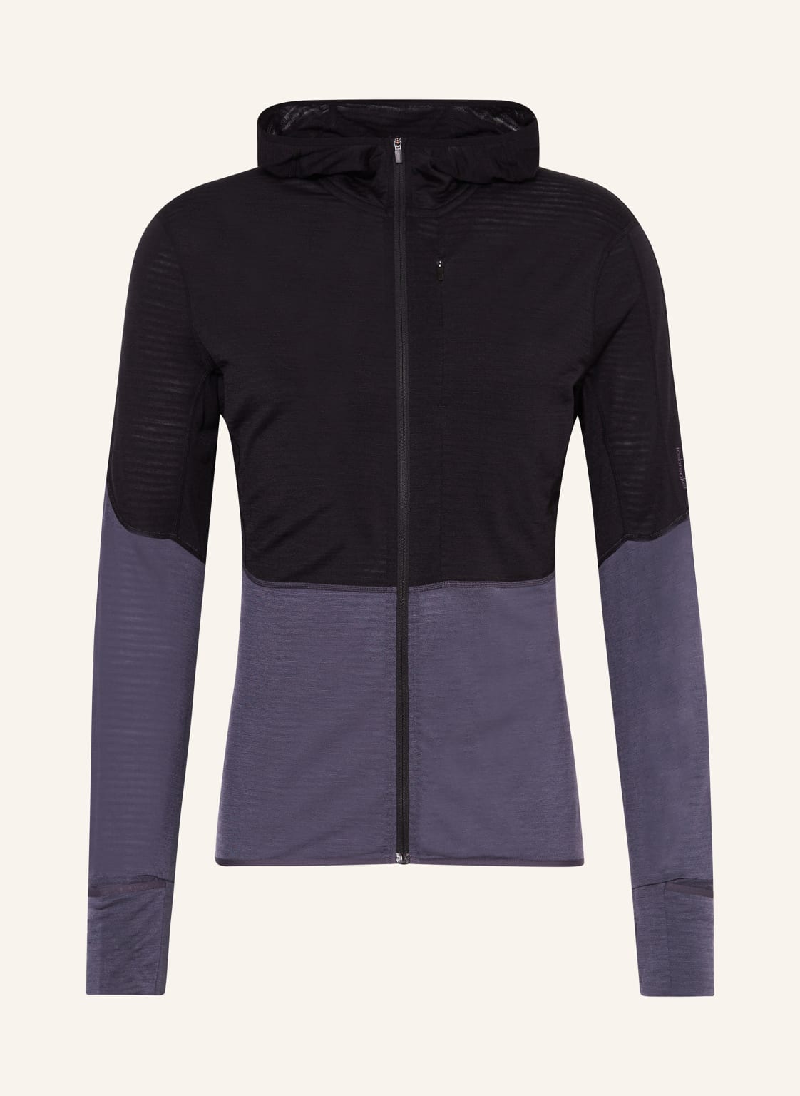 Icebreaker Midlayer-Jacke Merino 200 grau von Icebreaker