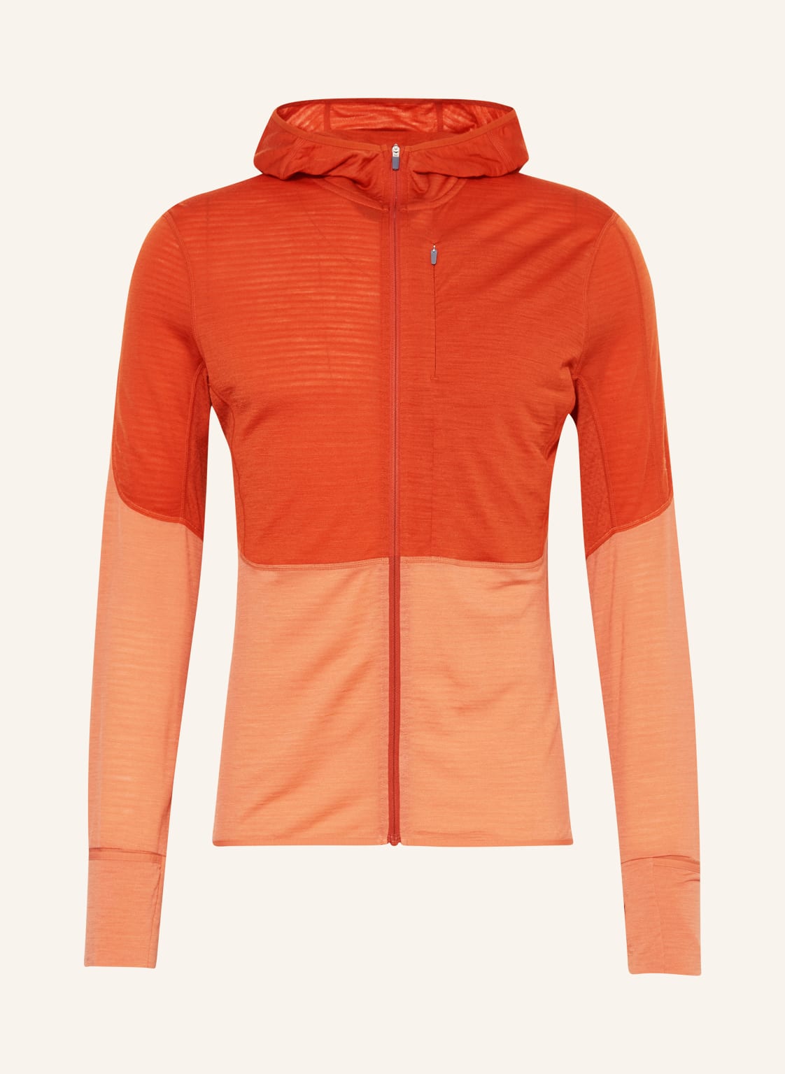 Icebreaker Midlayer-Jacke Merino 200 orange von Icebreaker