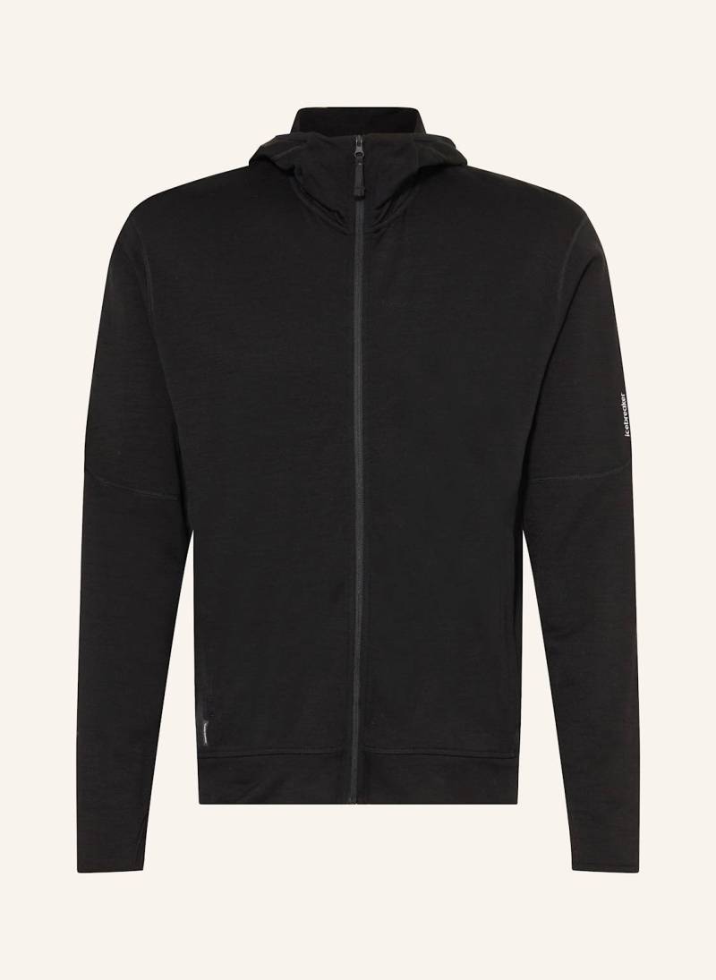 Icebreaker Midlayer-Jacke Merino 360 Realfleece™ Elemental schwarz von Icebreaker