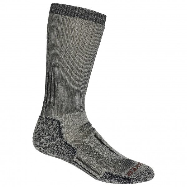 Icebreaker - Mountaineer Mid Calf - Wandersocken Gr XL grau von Icebreaker