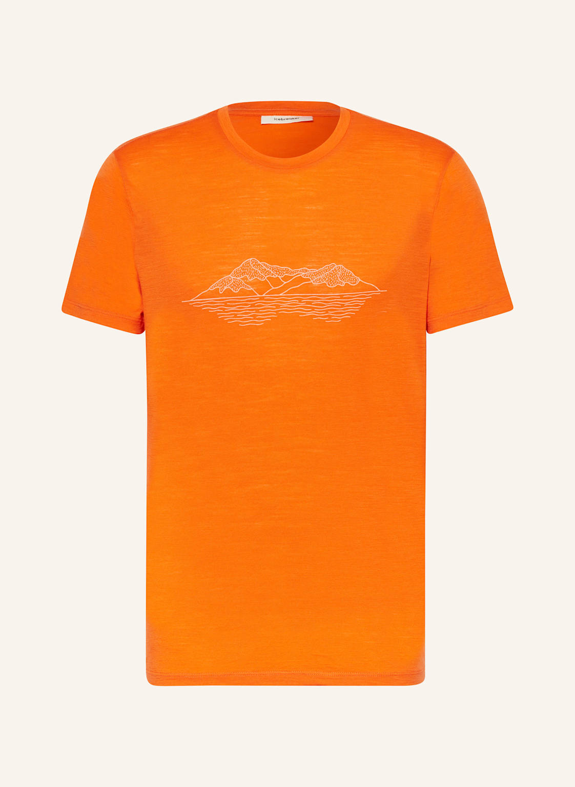 Icebreaker T-Shirt Merino 150 Tech Lite orange von Icebreaker