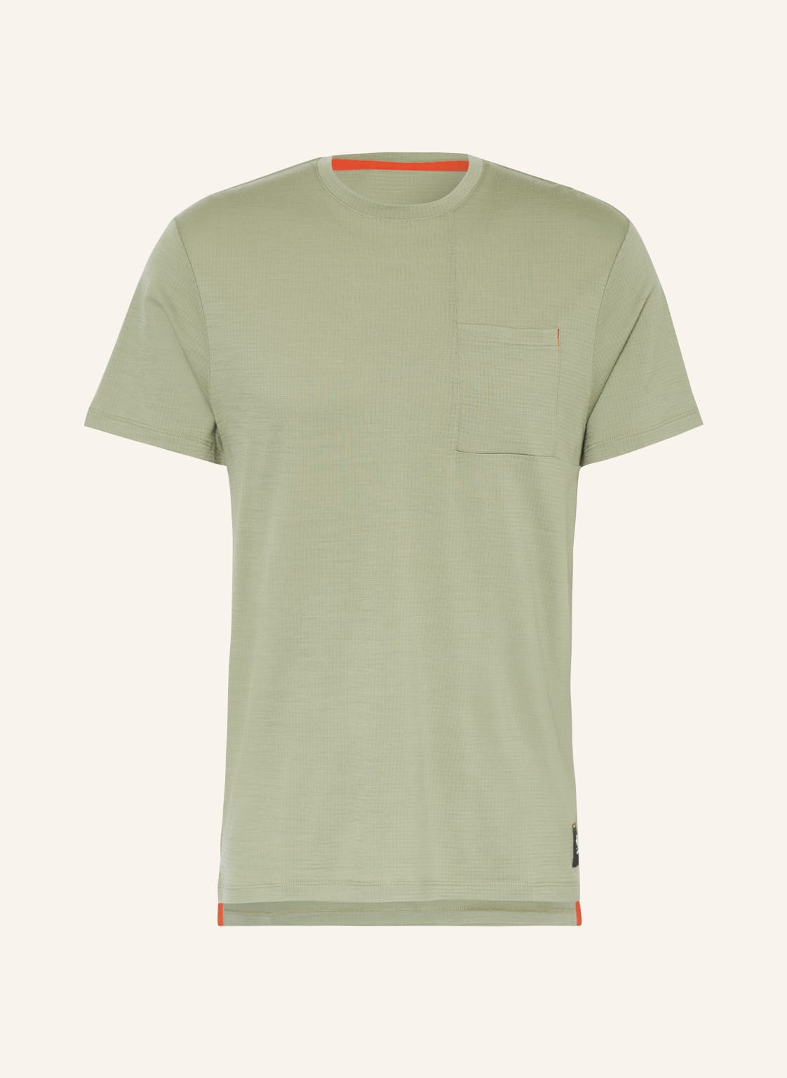 Icebreaker T-Shirt Merino 200 Aus Merinowolle gruen von Icebreaker