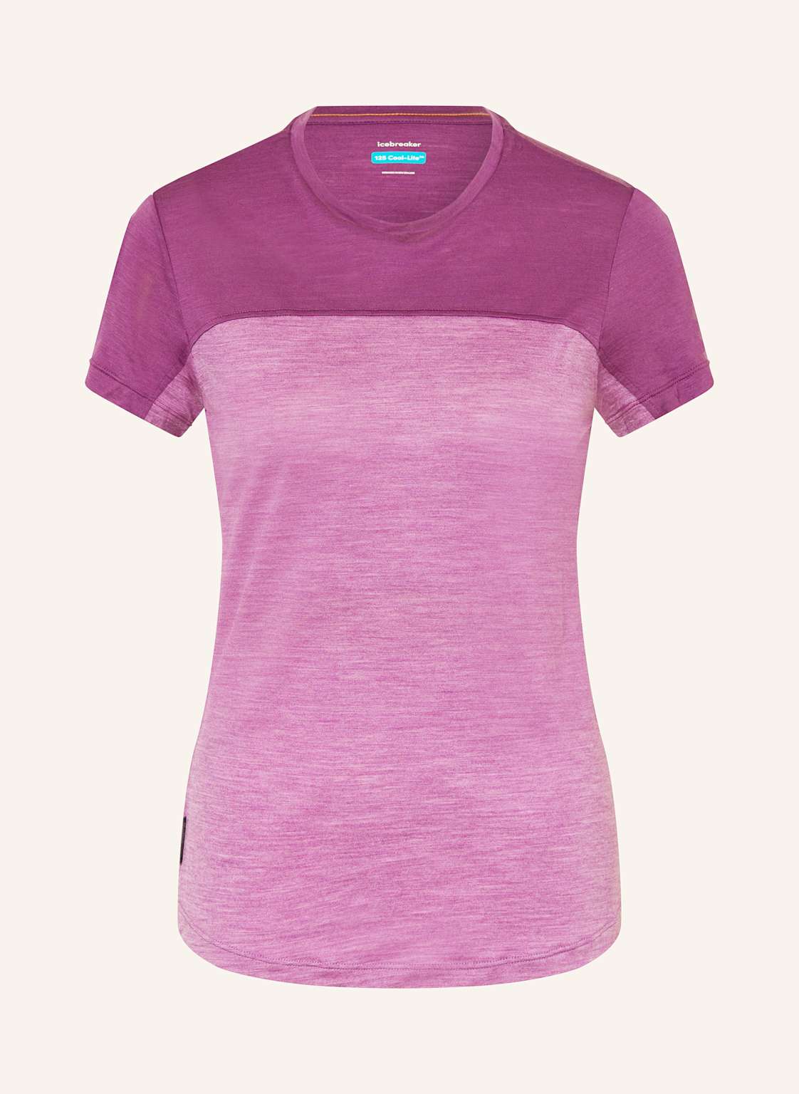 Icebreaker T-Shirt Merino Cool-Lite™ Sphere Iii Mit Merinowolle lila von Icebreaker