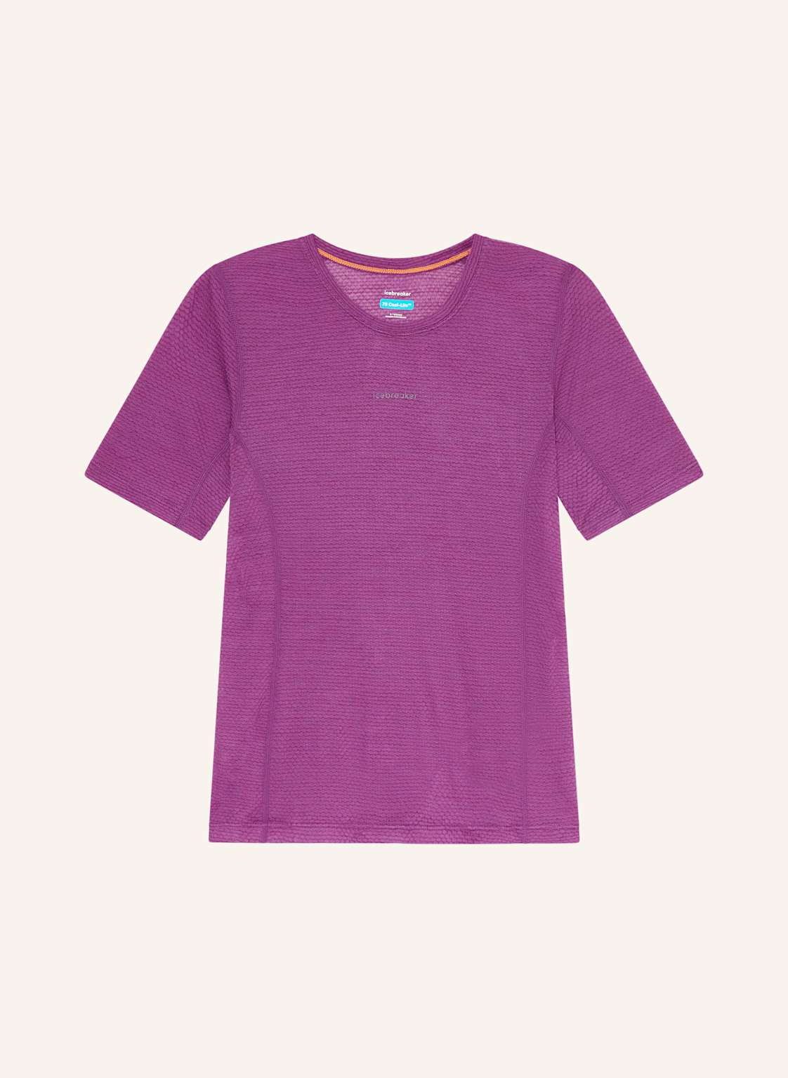 Icebreaker T-Shirt Merinomix 75 Cool-Lite™ lila von Icebreaker