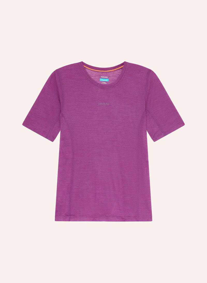 Icebreaker T-Shirt Merinomix 75 Cool-Lite™ lila von Icebreaker