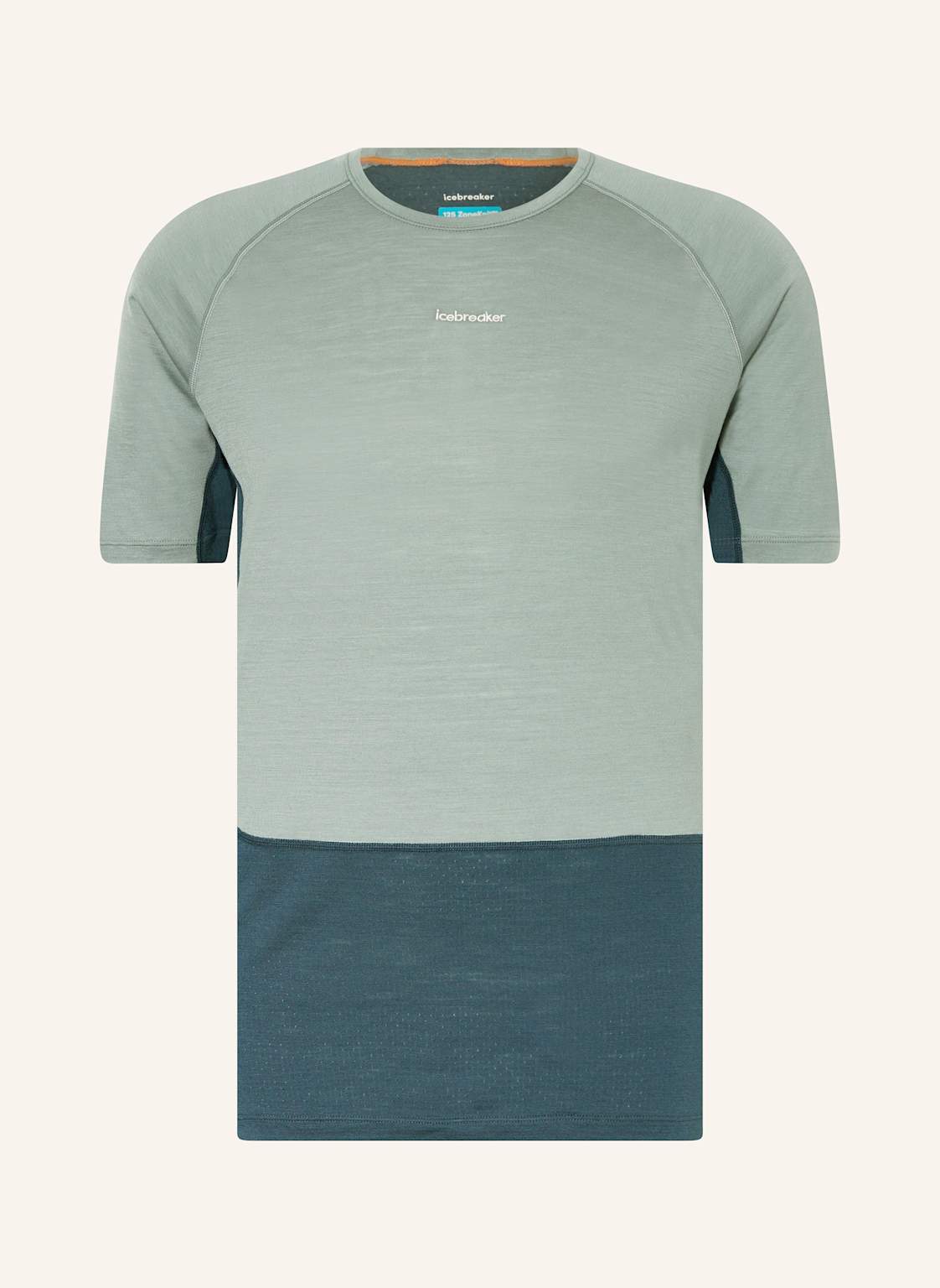 Icebreaker T-Shirt Zoneknit™ Merino grau von Icebreaker