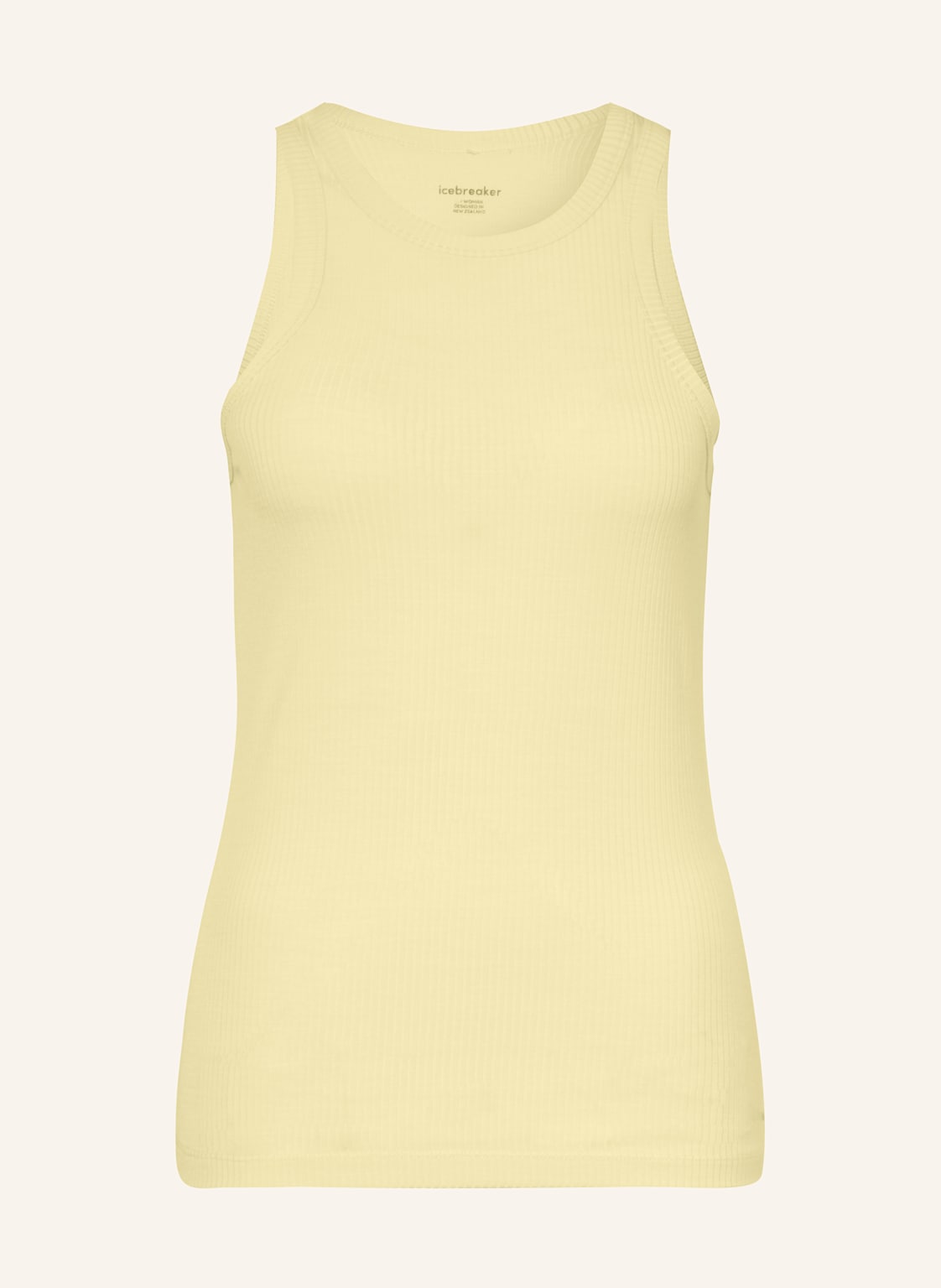 Icebreaker Tanktop Lotus Mit Merinowolle gelb Icebreaker Tanktop Lotus Mit Merinowolle gelb von Icebreaker
