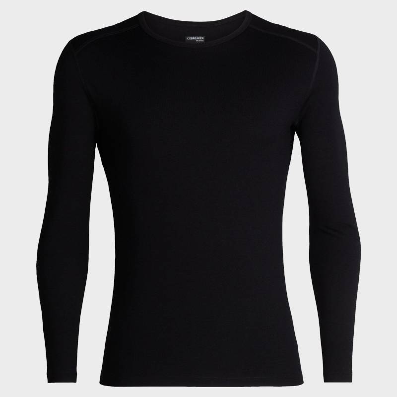 Thermoshirt, Langarm Herren Black XL von Icebreaker