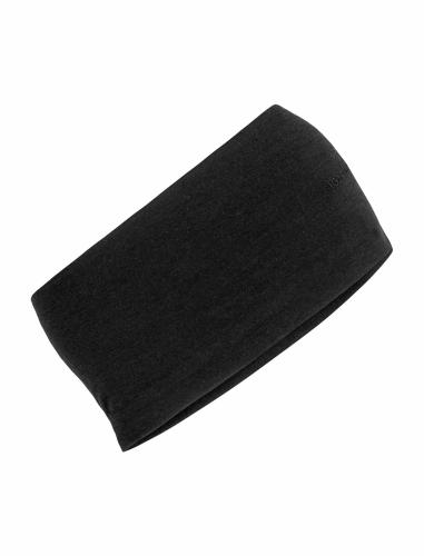 Icebreaker Unisex Cool-Lite™ Flexi Headband - black (Grösse: OS) von Icebreaker