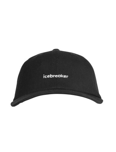 Icebreaker Unisex Icebreaker 6 Panel Hat - black (Grösse: OS) von Icebreaker