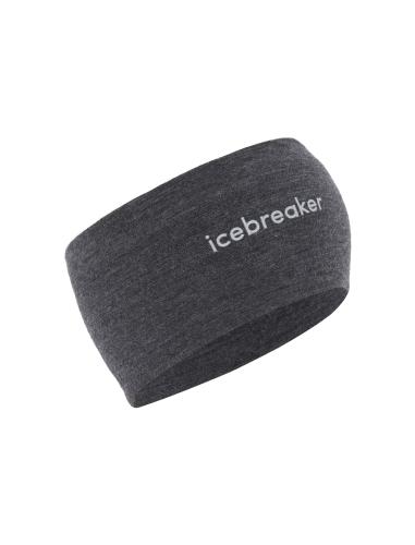 Icebreaker Unisex Merino Mer 200 Oasis Headband - jet hthr-011 von Icebreaker