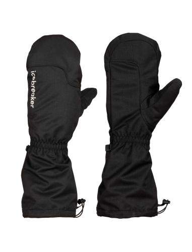 Icebreaker Unisex MerinoLoft Mittens - black (Grösse: L) von Icebreaker