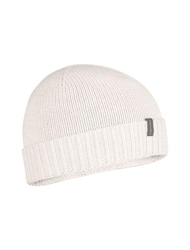 Icebreaker Unisex Vela Cuff Beanie - ecru hthr (Grösse: OS) von Icebreaker