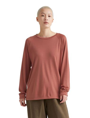 Icebreaker Unisex icebreaker x Goldwin Merino 15.5 LS Top - cedar wood (Grösse: M) von Icebreaker