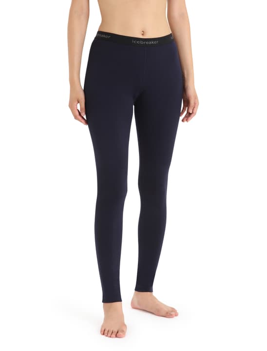 Icebreaker W 200 Oasis Leggings Unterhose lang marine von Icebreaker