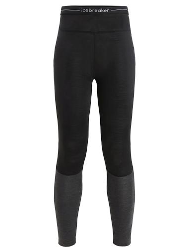 Icebreaker Women 125 ZoneKnit Leggings - black (Grösse: L) von Icebreaker