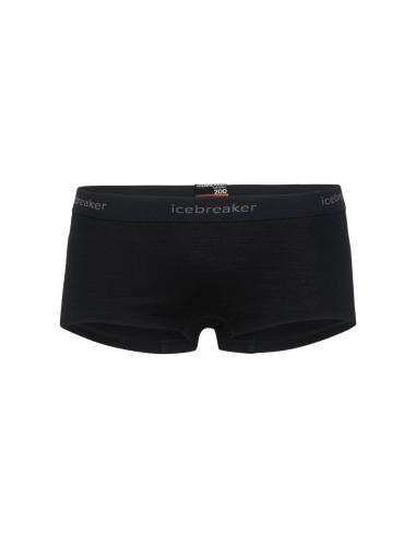 Icebreaker Women 200 Oasis Boy Shorts - black (Grösse: L) von Icebreaker