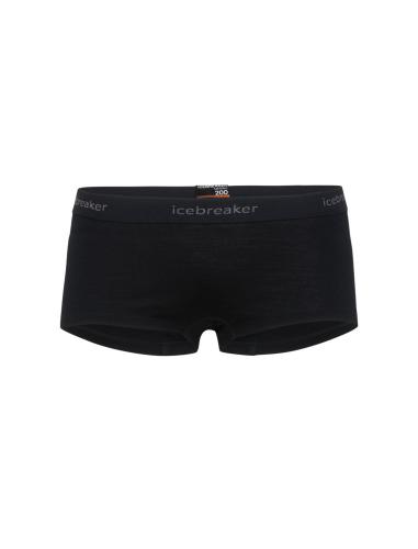 Icebreaker Women 200 Oasis Boy Shorts - black (Grösse: XL) von Icebreaker