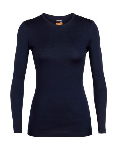 Icebreaker Women 200 Oasis LS Crewe - midnight navy-423 (Grösse: L) von Icebreaker