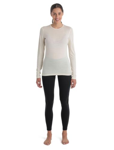 Icebreaker Women 200 Oasis LS Crewe - undyed (Grösse: L) von Icebreaker