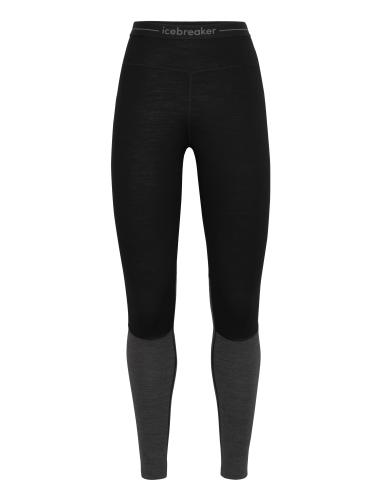 Icebreaker Women 200 ZoneKnit Leggings - black (Grösse: L) von Icebreaker