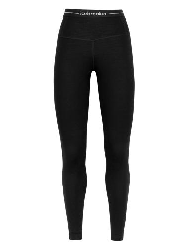 Icebreaker Women 260 Tech High Rise Leggings - black (Grösse: XL) von Icebreaker