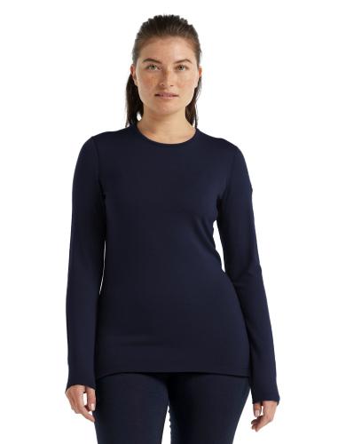 Icebreaker Women 260 Tech LS Crewe - midnight navy (Grösse: XL) von Icebreaker