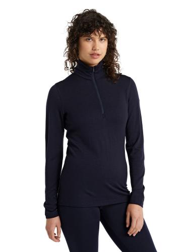 Icebreaker Women 260 Tech LS Half Zip - midnight navy (Grösse: L) von Icebreaker