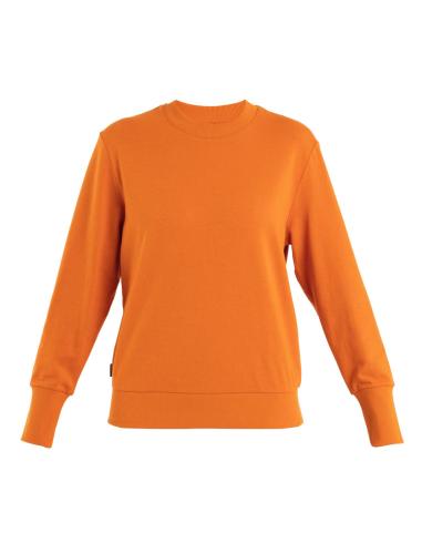 Icebreaker Women Central II LS Sweatshirt - earth (Grösse: L) von Icebreaker