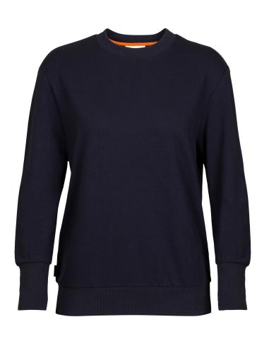 Icebreaker Women Central II LS Sweatshirt - midnight navy (Grösse: L) von Icebreaker