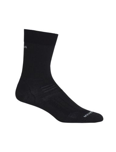 Icebreaker Women Hike Liner Crew - black (Grösse: S) von Icebreaker