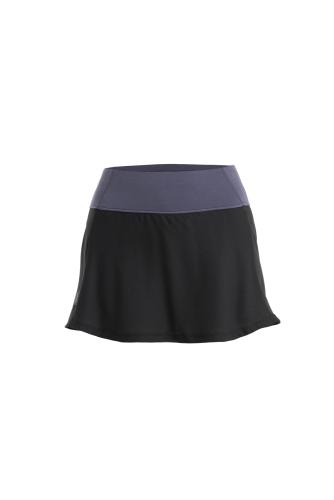 Icebreaker Women Merino 125 Cool-Lite Active Skort - black (Grösse: L) von Icebreaker