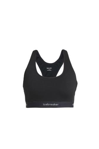 Icebreaker Women Merino 125 ZoneKnit Racerback Bra - black (Grösse: L) von Icebreaker